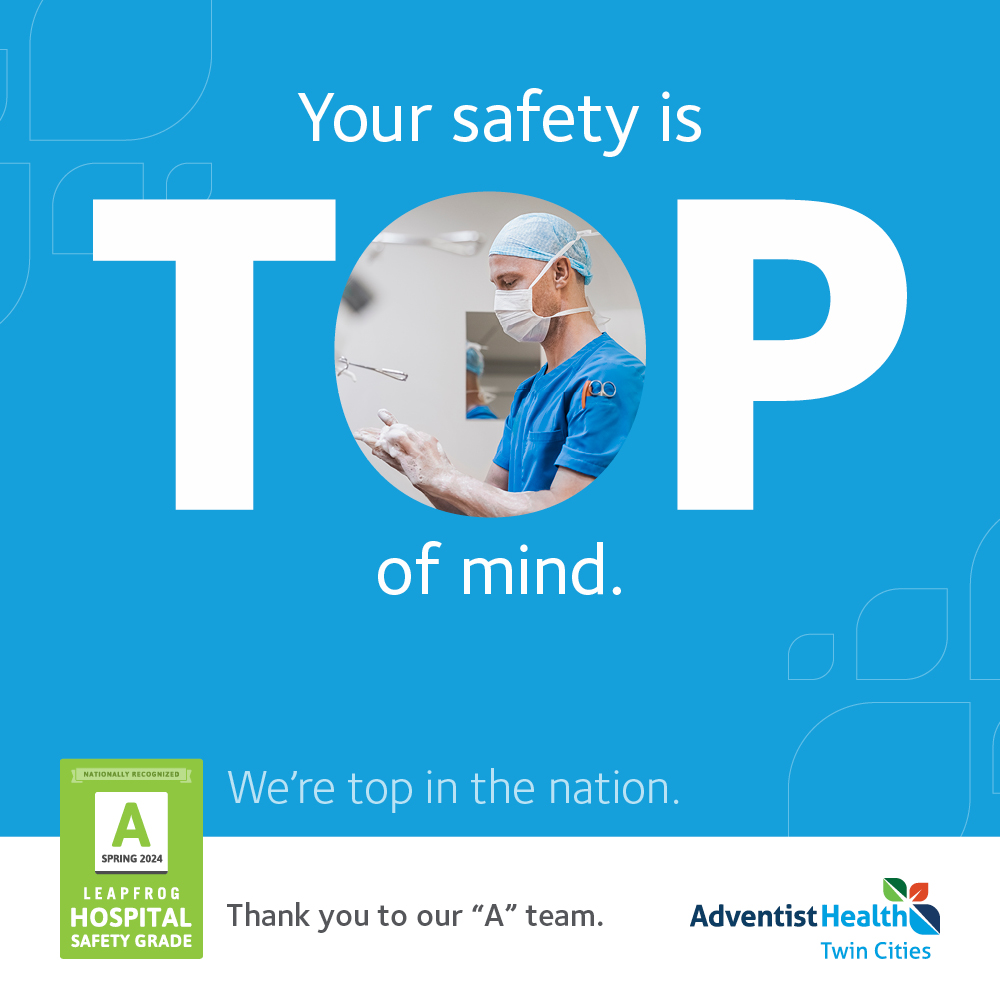 Adventist Health Twin Cities Earns 