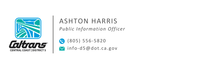 Overnight Closure of Southbound US 101 On-Ramp in Santa Margarita 08.03.2026