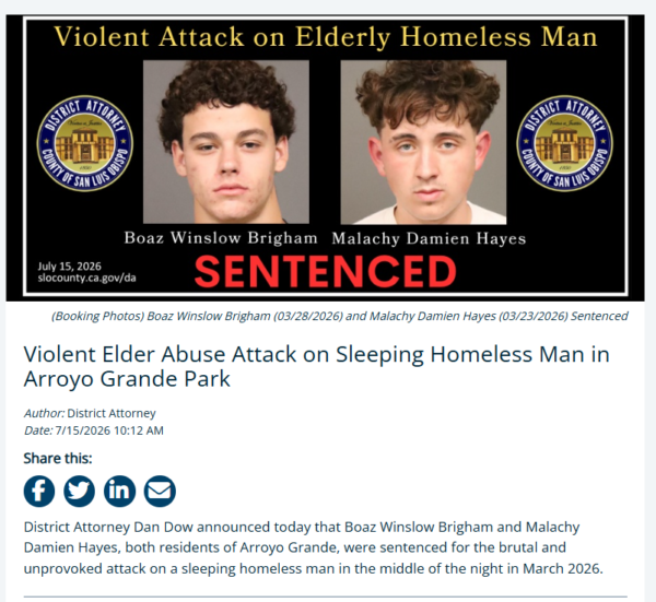 HOMELESS MAN ATTACK SENTENCED