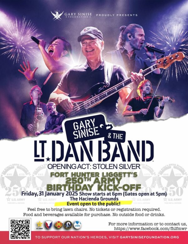 LT Dan Band flyer