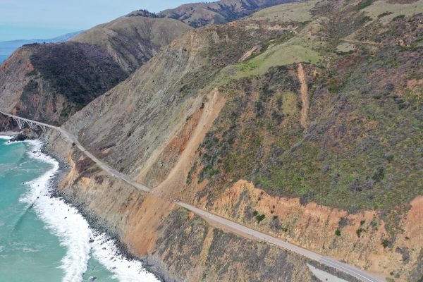 REGENT SLIDE CAL TRANS HIGHWAY 1