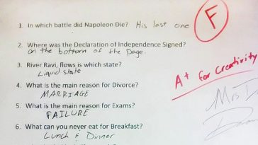 School test results funny