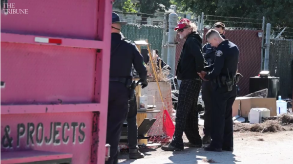 Screenshot 2022-01-25 at 05-06-17 Unhoused man arrested as SLO police clear Prado Road encampment ‘I’m not going anywhere ’