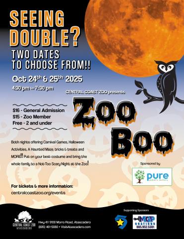 central coast zoo boo