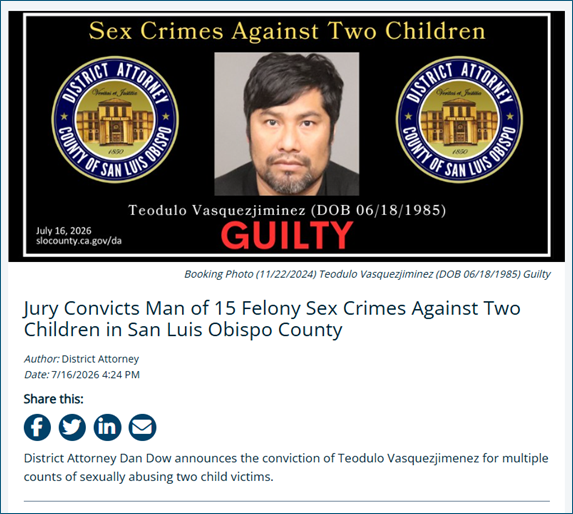 jury convicts man of sex crimes