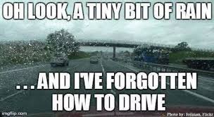 rain and driving
