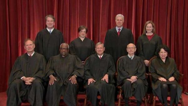 us supreme court with amy coney